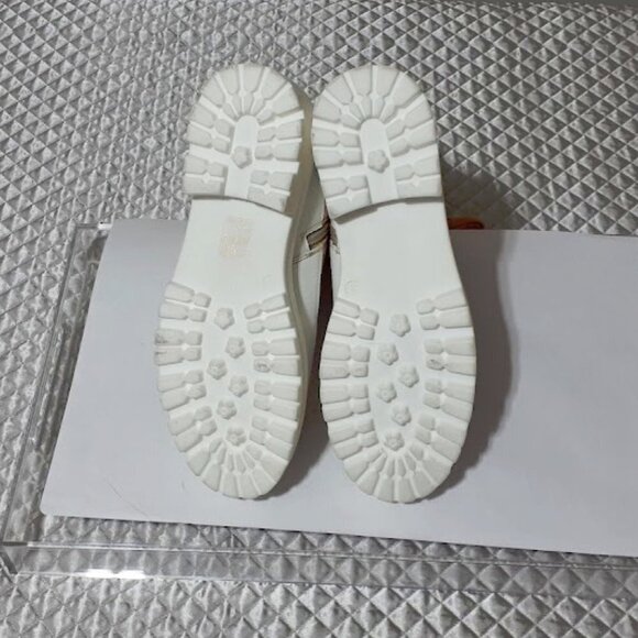 NWOT Free People jacquard print canvas lug sole lace-up "hiker" boots, EU 40 - Picture 15 of 16